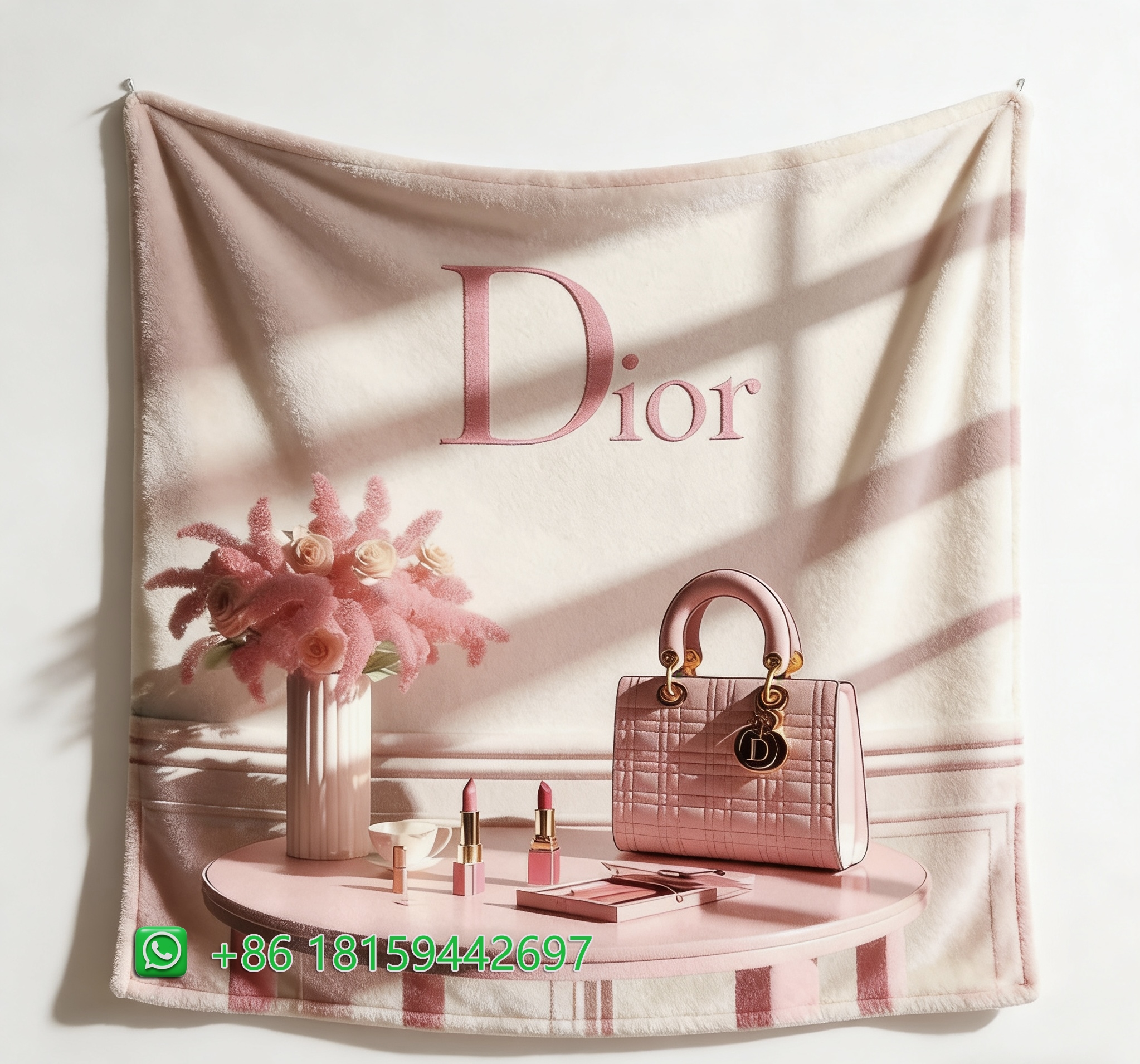 Dior Throw Blankets